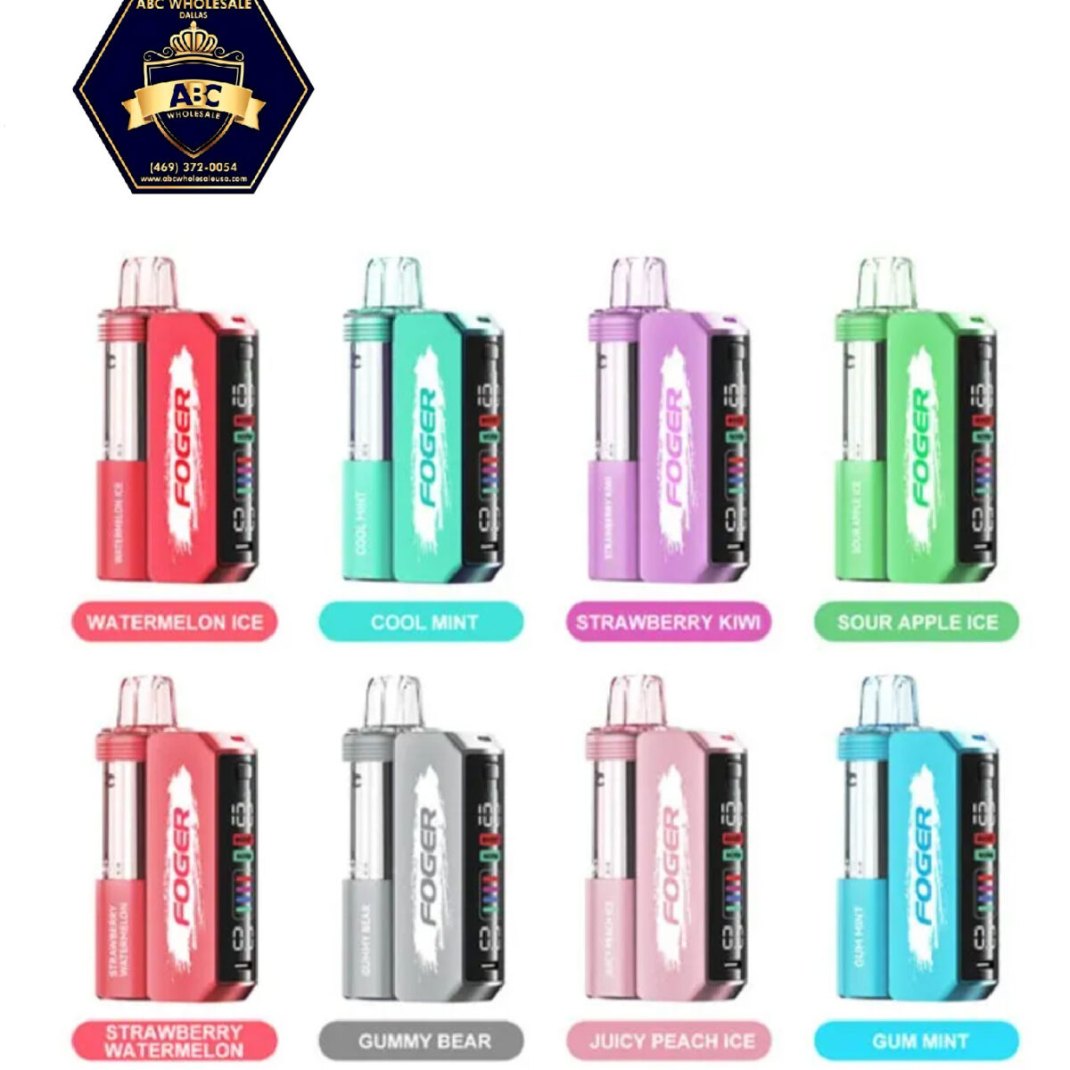 FOGER  SWITCH PRO DISPOSABLE KIT 30K PUFFS 5CT-TEXAS COMPLIANT