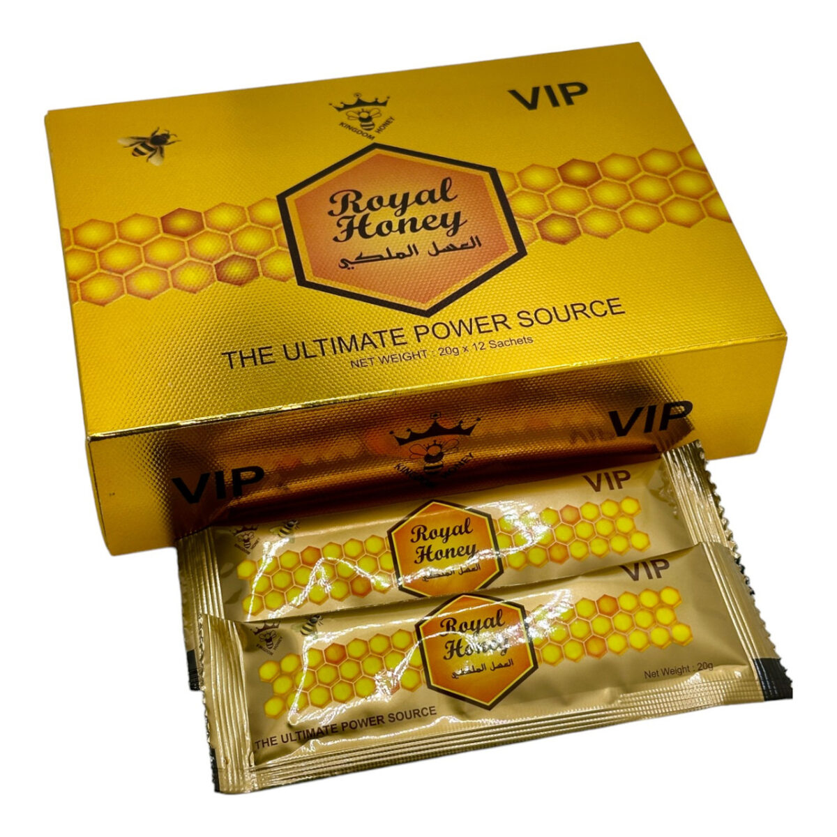VIP ROYAL HONEY 12 SACHETS | 20GM