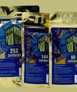 PAIN OUT KRATOM CAPSULES BAGS 504/252/144/90/36
