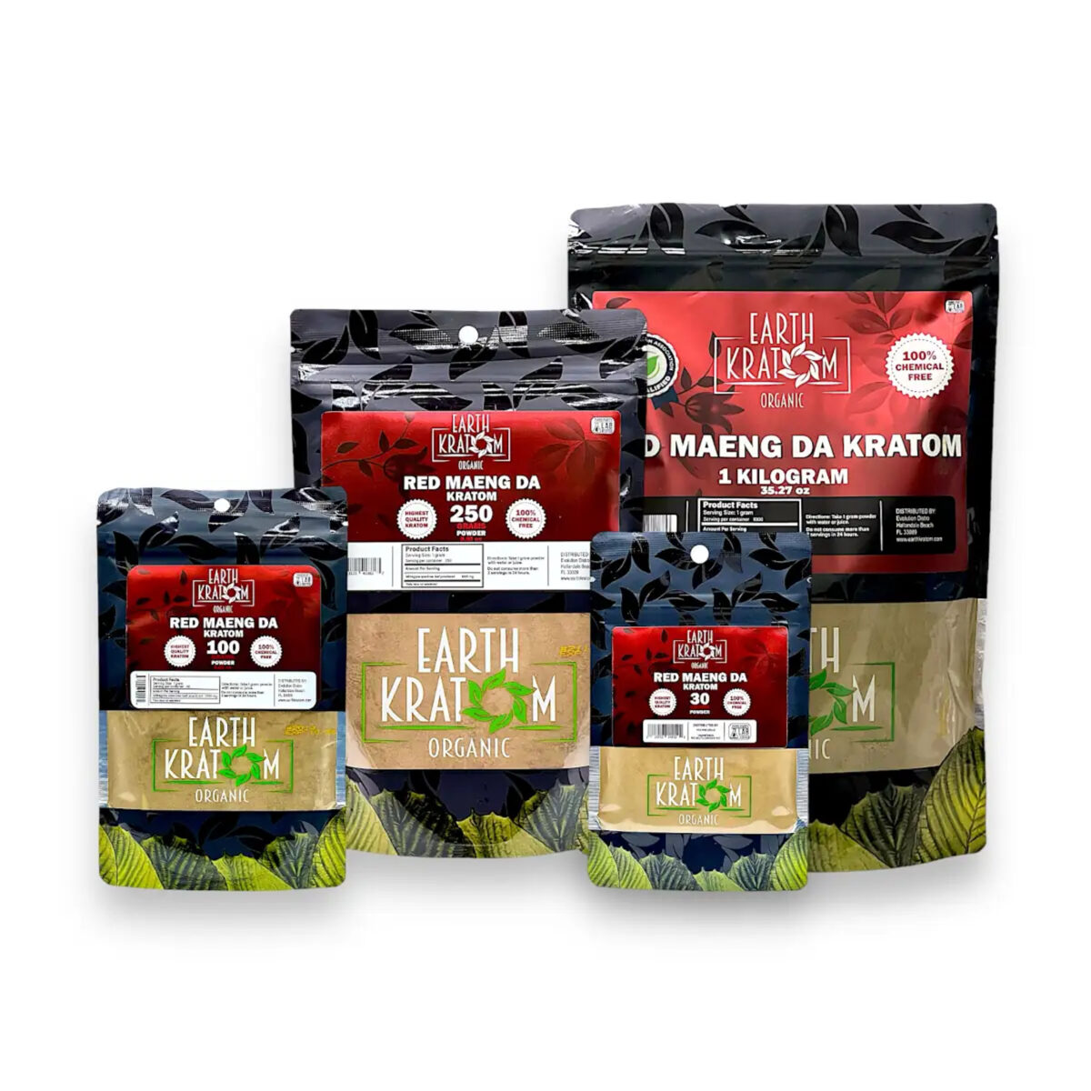 EARTH KRATOM POWDER 30GM/100GM/250GM