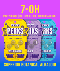 DOZO PERKS 7-HYDROXY 50 MG TAB | 200MG PACK | 4 TABS | 10 PACK