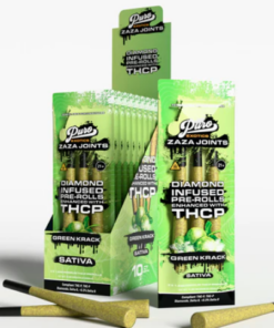 PURO ZAZA DIAMOND INFUSED THC-P PREROLLS  3CT 10PK
