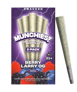 MUNCHIES  1GM THC-P INFUSED PREROLLS 5CT 10PK