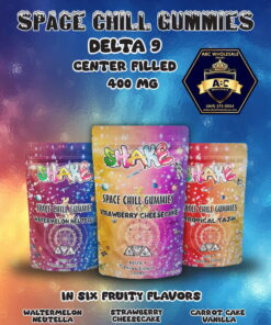 SHAKE DELTA 9 SPACE CHILL GUMMIES | 20PCS | 20MG GUMMY | 400MG TOTAL