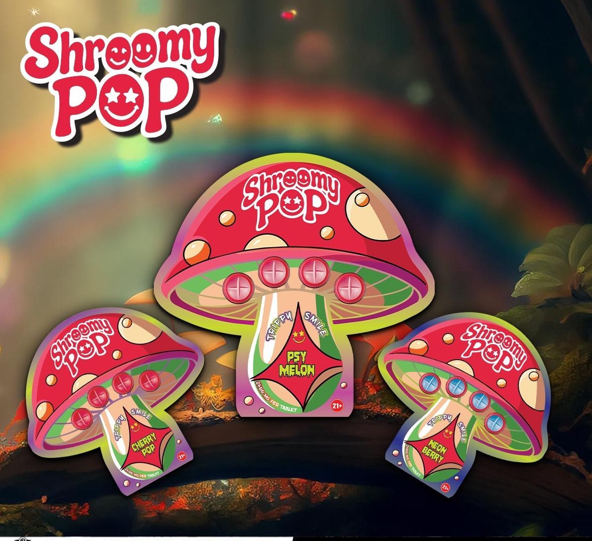 SHROOMY POP 2400MG 4CT-10PK