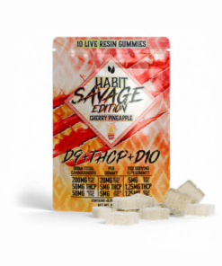 HABIT SAVAGE EDITION | D9 THCP D10 | 20MG PER GUMMY | 10CT