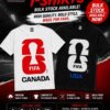 FIFA WORLD CUP T-SHIRTS **AUTHENTIC**
