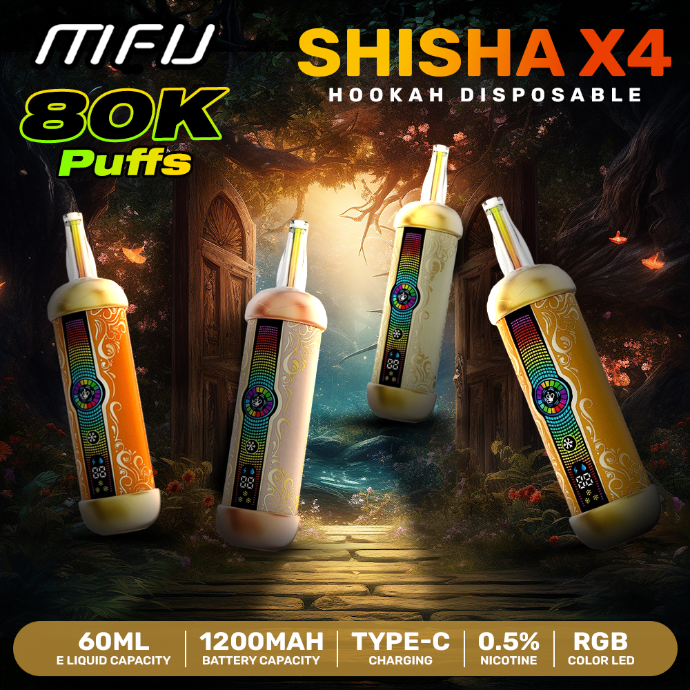 MFU SHISHA X 3 HOOKAH 80K