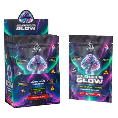 TRINITY CLOUD 9 GLOW MUSHROOM GUMMIES 5CT/BOX
