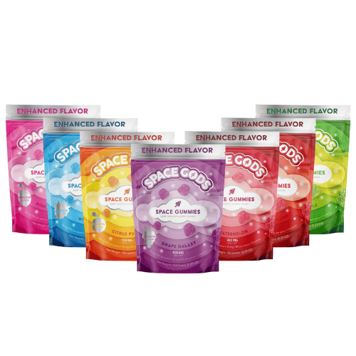SPACE GODS GUMMIES 900MG D9+CBD